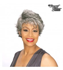 Foxy Silver Synthetic Wig - TERI