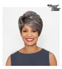 Foxy Silver Synthetic Wig - EILEEN