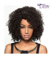 Foxy Silver Synthetic Natural J Part Lace Wig - KASSIDY