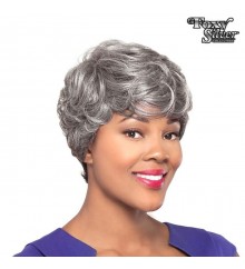 Foxy Silver Synthetic Wig - ROSLYN