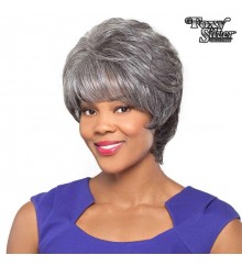 Foxy Silver Hand Stitched Wig - FRANCINE