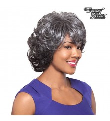 Foxy Silver Hand Stitched Wig - GERMAINE