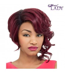 Foxy Lady Synthetic Natural J Part Lace Wig - DAISY