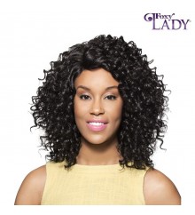 Foxy Lady Synthetic Natural J Part Lace Wig - SUZANNE