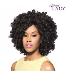 Foxy Lady Synthetic Natural J Part Lace Wig - JACKIE