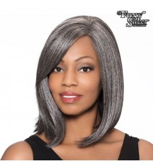 Foxy Silver Synthetic Wig - LILLY