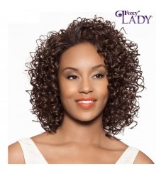 Foxy Lady Synthetic Half Wig - MARGO