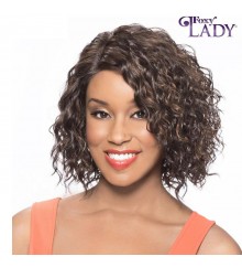 Foxy Lady Synthetic Natural J Part Lace Wig - FRAN