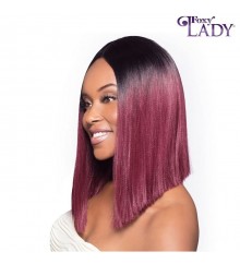 Foxy Lady Synthetic Natural J Part Lace Wig - HERA