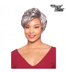 Foxy Silver Synthetic Natural J Part Lace Wig - 10851 MARIANA