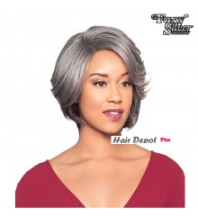 Foxy Silver Synthetic J Lace Wig - 10854 ROBERTA