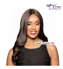 Foxy Lady Synthetic Natural J Part Lace Wig - 10876 ASIA