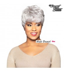 Foxy Silver Synthetic Wig - 10918 CELIA