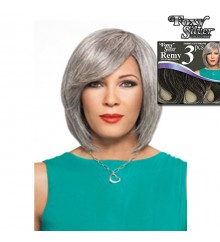 Foxy Silver Human Hair SC Weave 3 PCS - JAMIE