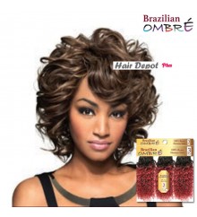 BRAZILIAN OMBRE 100% Remy Human Hair - BEACH CURL 3 PCS