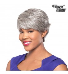 Foxy Silver Human Hair Wig - H/H GWEN