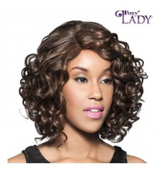 Foxy Lady Human Hair Natural J Part Lace Wig - H/H WELSH