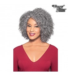 Foxy Silver Human Hair Wig - 13995 H/H ALINA