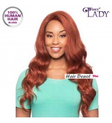 Foxy Lady 4x4 Human Hair Lace Front Wig - 13998 H/H MAISY