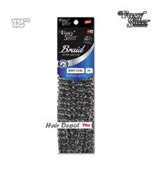 Foxy Silver Synthetic Hair JERRY CURL 12 Braid - 14631