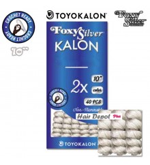 Foxy Silver KALON GRANDE CURL 10 BRAID - 14649