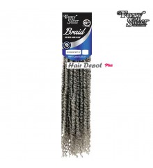 Foxy Silver 2X PASSION TWIST 18 Braid - 14682