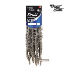 Foxy Silver BUTTERFLY LOCS 12 Braid - 14692