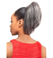 ALICIA CAREFREE. Synthetic Drawstring Ponytail. DS002 D/S