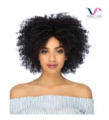 Vivica A Fox Synthetic Invisible Center Part Pure Stretch Cap Wig - ABEGAIL