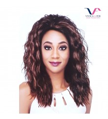 Vivica A Fox Synthetic Invisible Side Part Lace Front Wig - AL-OKSANA