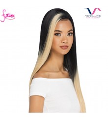Vivica A Fox Natural Baby Invisible Omega Part Swiss Lace Front Wig - BLONDIE
