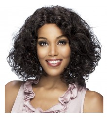 Vivica A Fox Remi Hair Natural Brazilian Swiss Lace Front Wig - BOUNCY