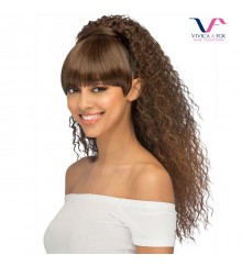 Vivica A Fox Synthetic Drawstring Bang and Pony- BP-EOS