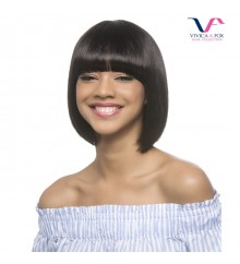 Vivica A Fox Brazilian Natural Remi Human Hair Pure Stretch Cap Wig - COCO