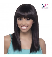 Vivica A Fox Brazilian Human Hair Invisible Swiss Lace Front Wig - ELMA