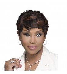 Vivica A Fox Human Hair Pure Stretch Cap Wig - H302-V