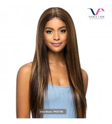 Vivica A Fox Human Hair Blend Natural Baby Lace Front Wig - HBL-CINDRA