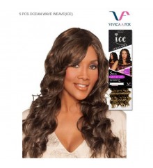 Vivica A Fox Weave Extentions 5 PCS OCEAN WAVE WEAVE - ICE5OW18