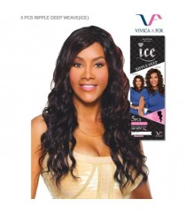 Vivica A Fox Weave Extentions 5 PCS RIPPLE DEEP WEAVE - ICE5RD18