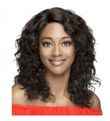 Vivica A Fox Remi Hair Natural Brazilian Swiss Lace Front Wig - KEELIN