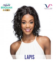 Vivica A Fox Remi Natural Brazilian Baby Hair Swiss Lace Front Wig - LAPIS