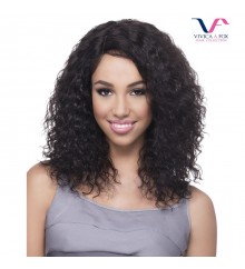 Vivica A Fox Brazilian Natural Remi Human Hair Natural Baby Swiss Lace Front Wig - LODI