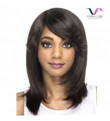 Vivica A Fox Brazilian Natural Remi Human Hair Pure Stretch Cap Wig - LUCKY