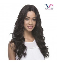 Vivica A Fox Remi Human Hair Natural Baby Invisible Center Part Lace Front Wig - MARGO