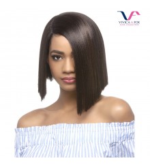 Vivica A Fox Natural Baby Invisible Side Part Swiss Lace Front Wig - MILLY