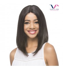 Vivica A Fox Brazilian Remi Natural Baby Swiss Lace Front Wig - MINZY