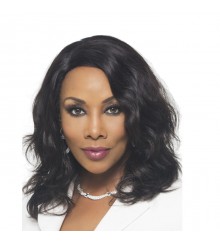 Vivica A Fox Natural Brazilian Virgin Remi Human Hair Lace Front Wig - NATURE