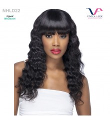 Vivica A Fox 100% Natural Remi Human Hair Pure Comfort Cap Wig - NHLD22