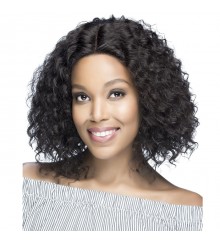 Vivica A Fox Natural Brazilian Remi Human Swiss Lace Front Wig - OASIS