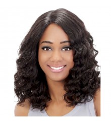 Vivica A Fox Natural Brazilian Remi Human Swiss Lace Front Wig - PANSY